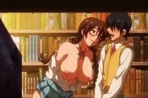 Busty Hentai babe got fucked in many positions until she started drooling from pleasure she had