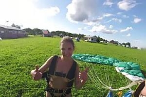Nude babes have jumped out of a plane and enjoyed every single second of it